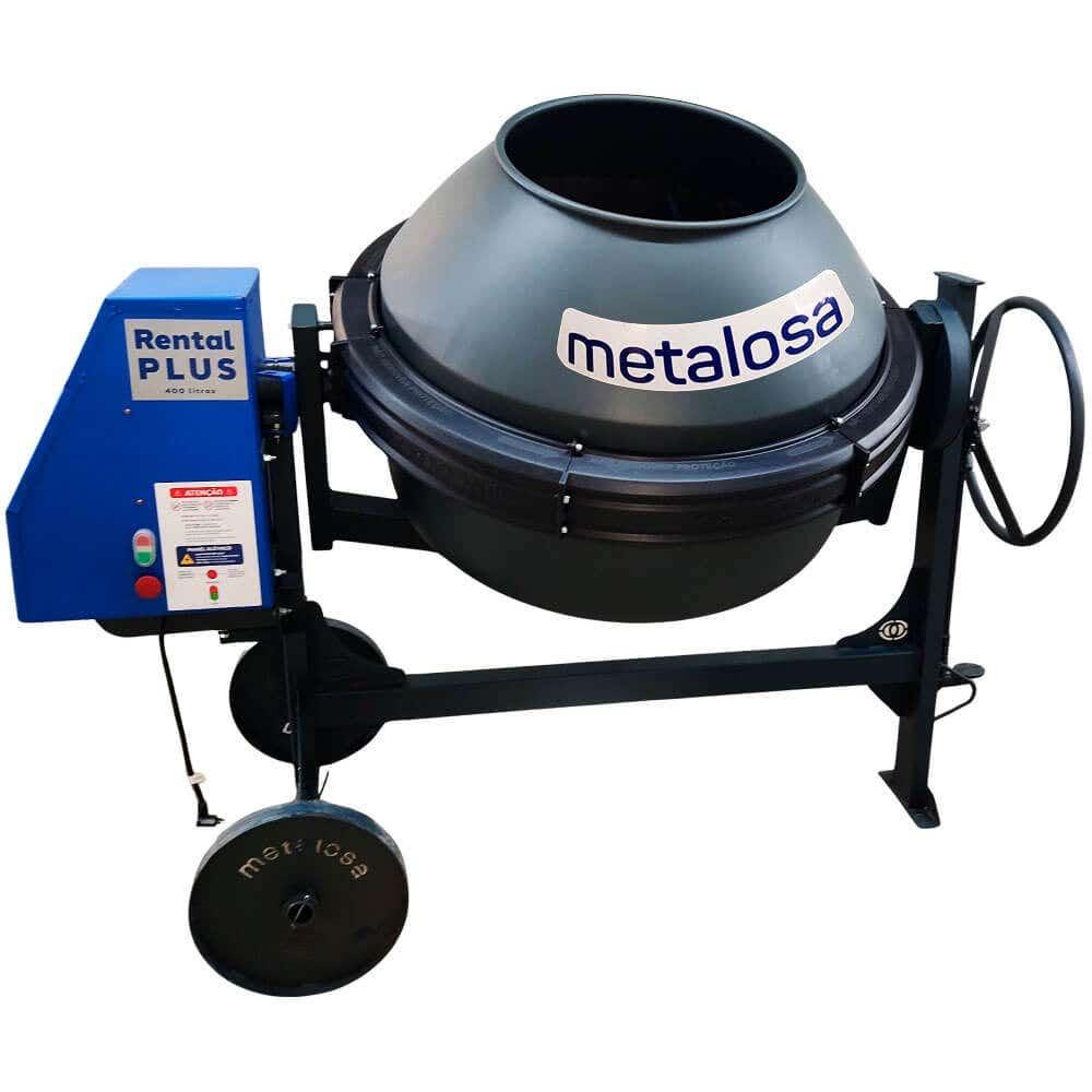 Betoneira Metalosa Rental Plus 400L