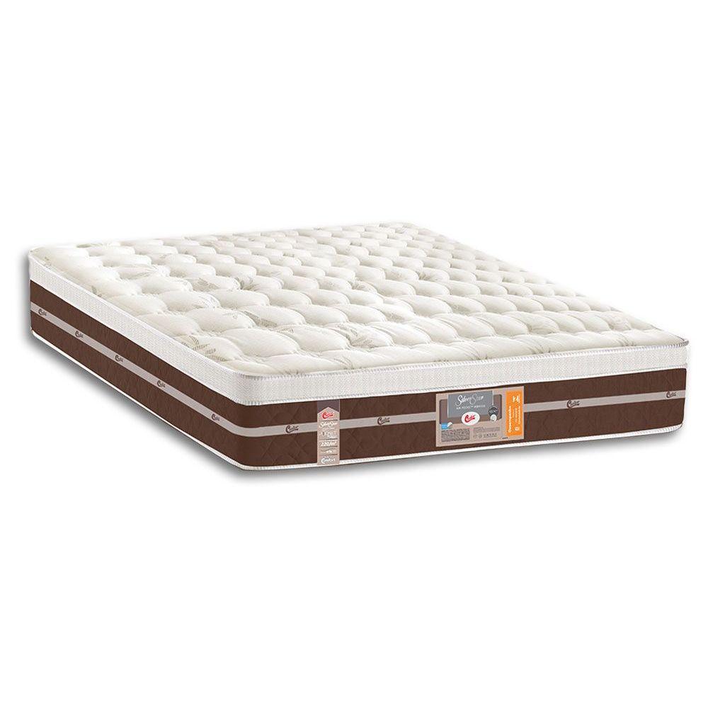 Colchão Queen Silver Star Air Pocket Molas Ensacadas