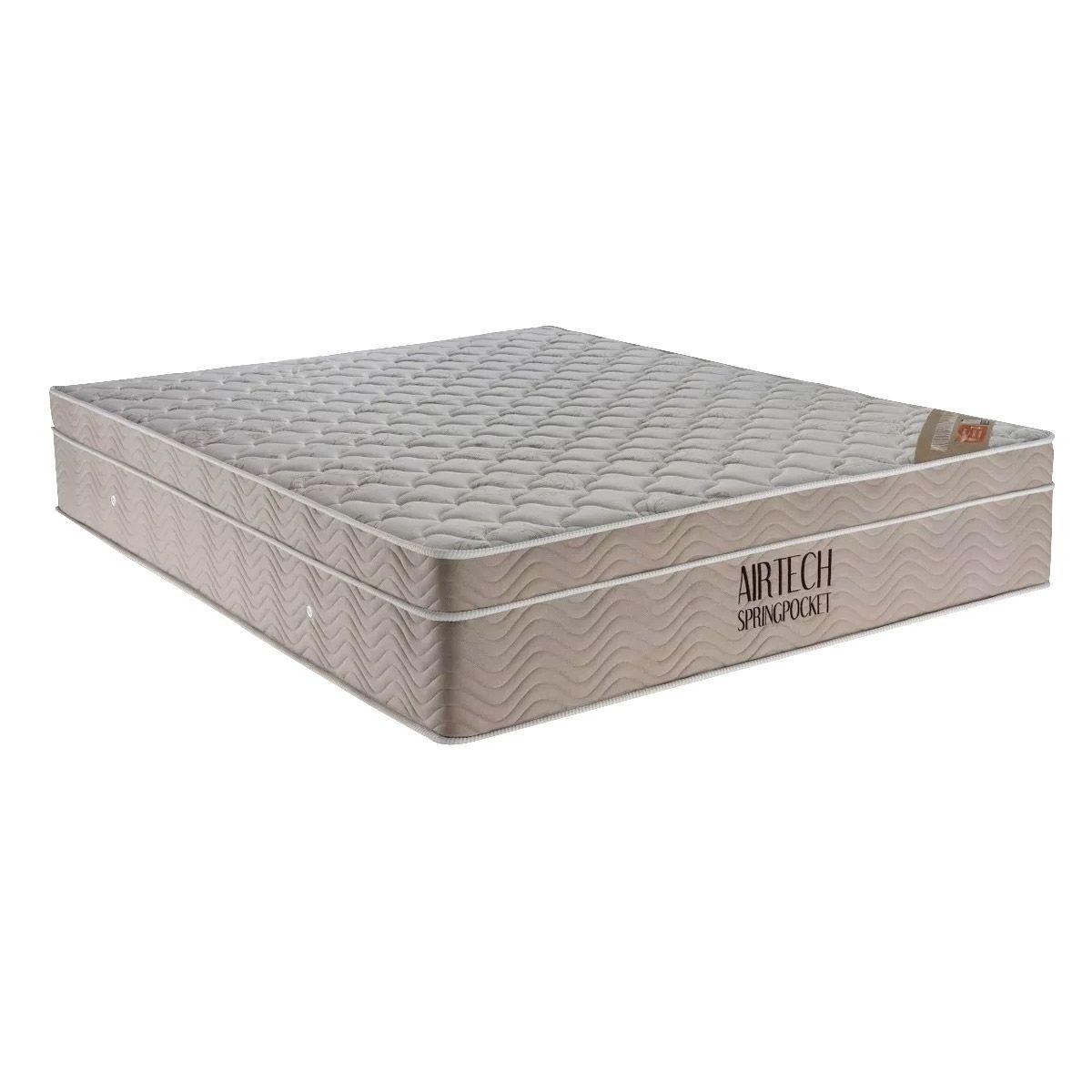 Colchão Casal Airtech Springpocket Molas Ensacadas