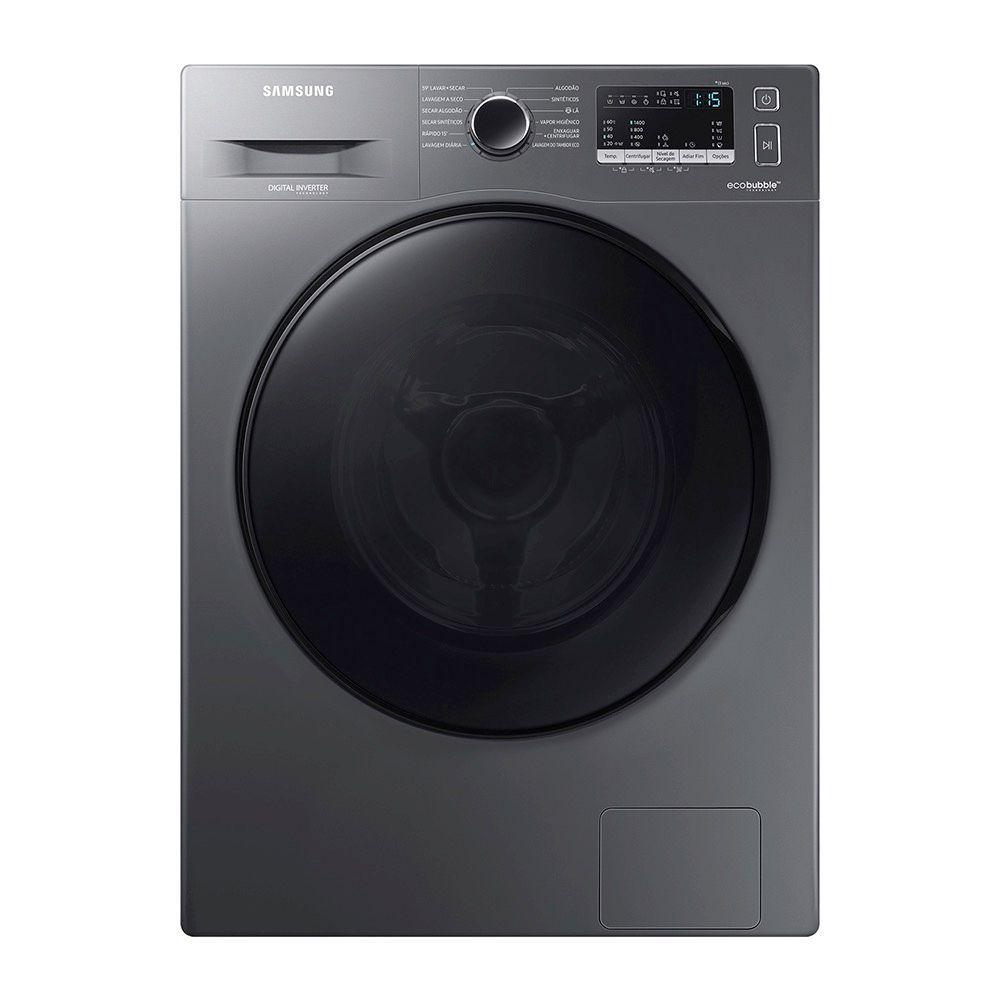 Lava e Seca Samsung 11Kg WD11A4453BX Ecobubble Inox