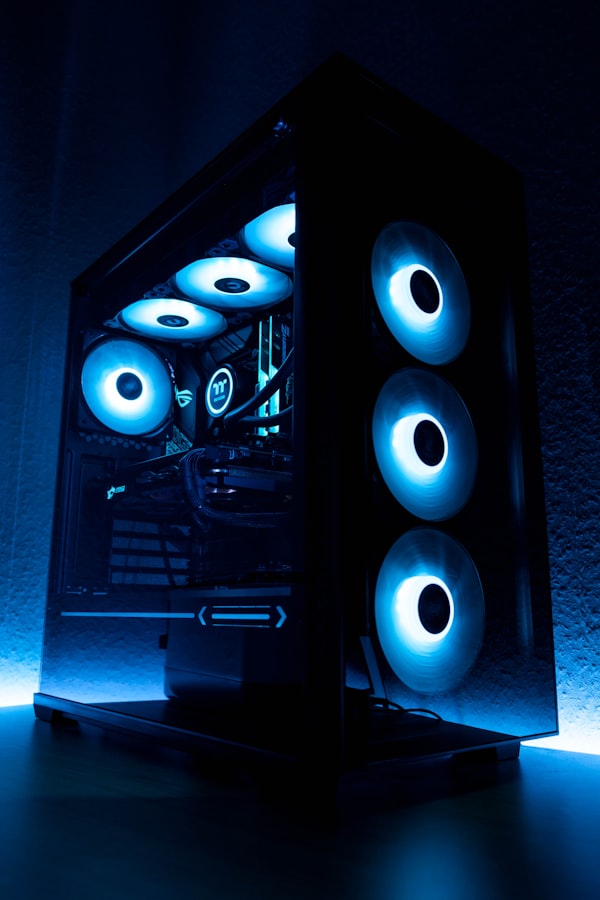 Gabinete Tower Vidro